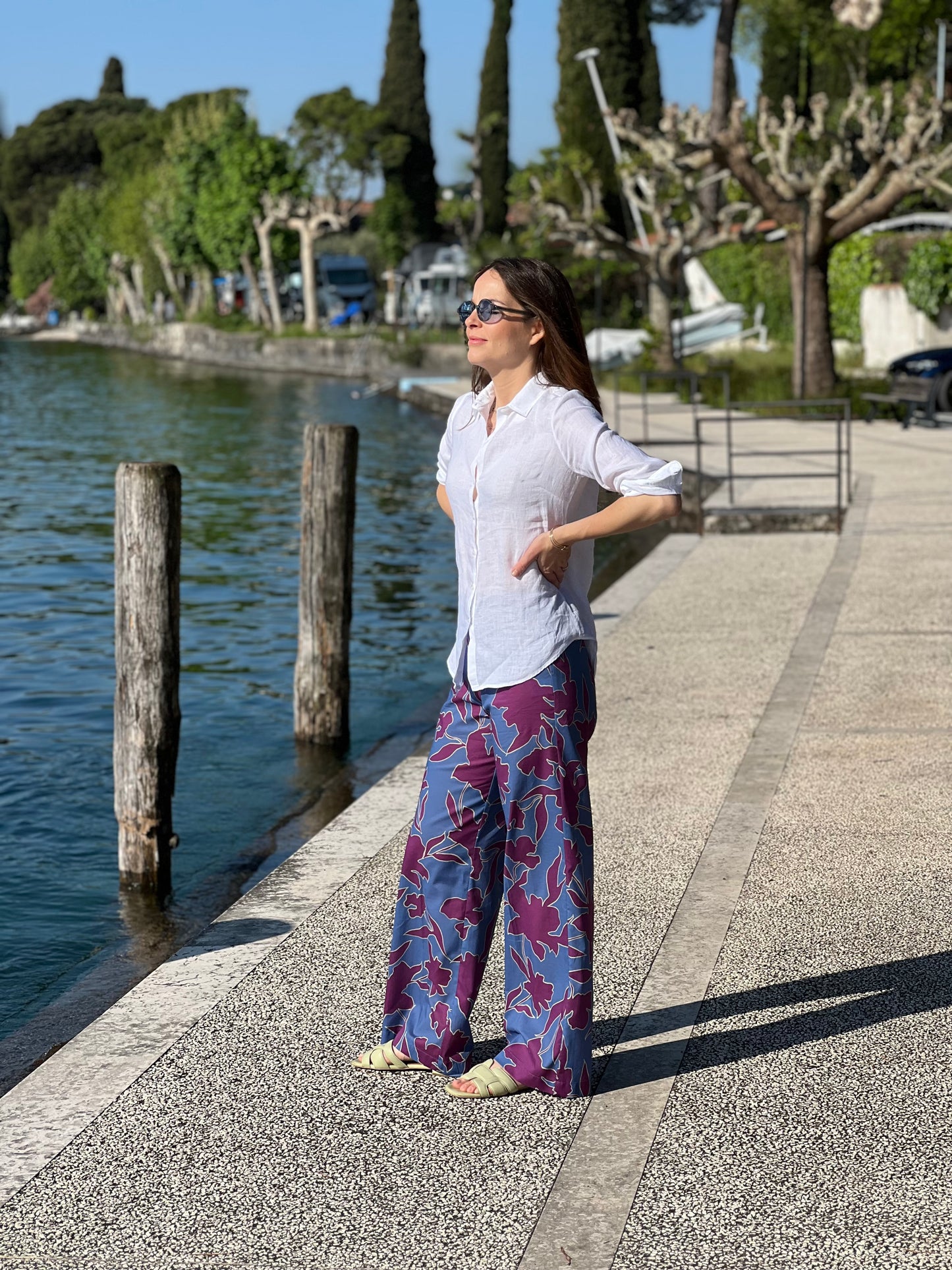 Pantalone Fantasia in Mussola di Cotone