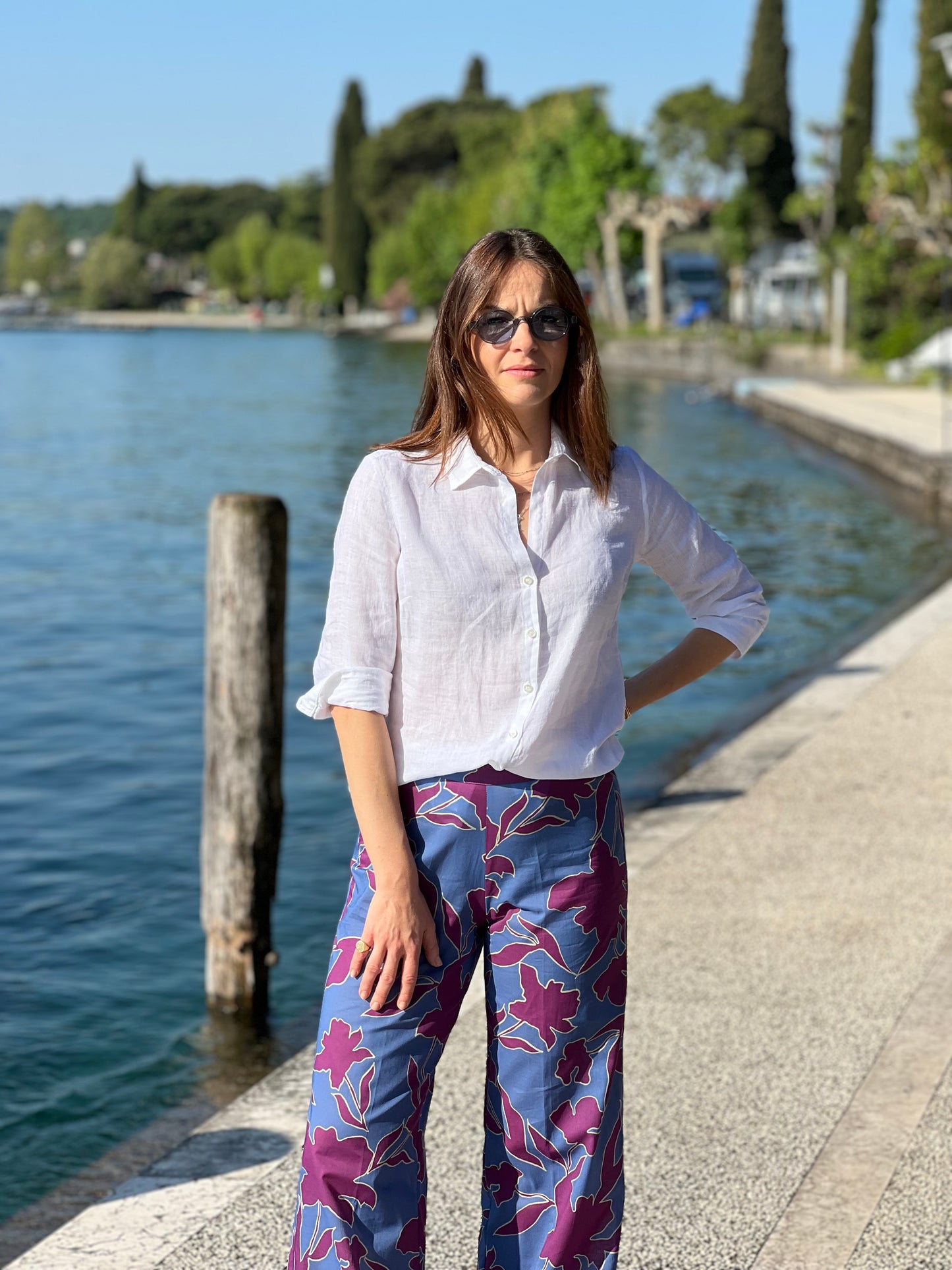 Pantalone Fantasia in Mussola di Cotone