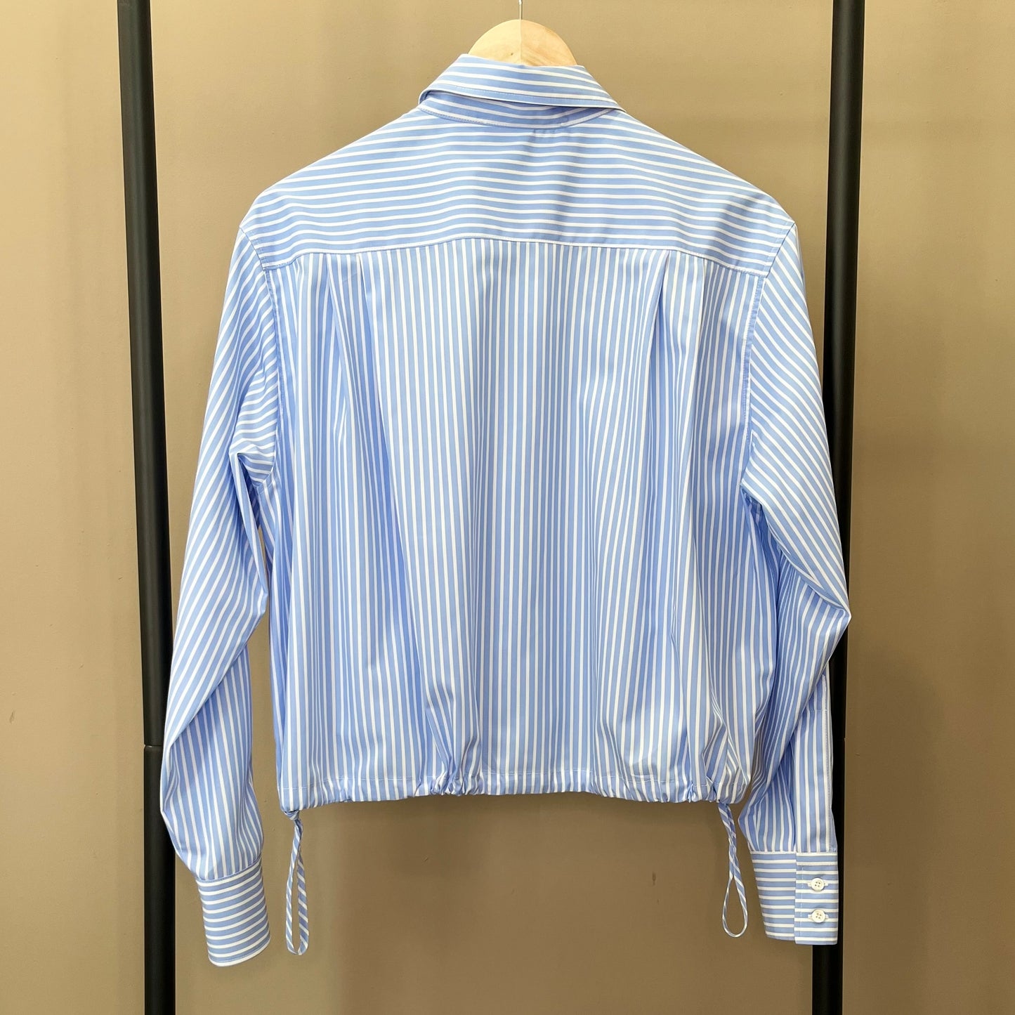 Camicia Crop in popeline