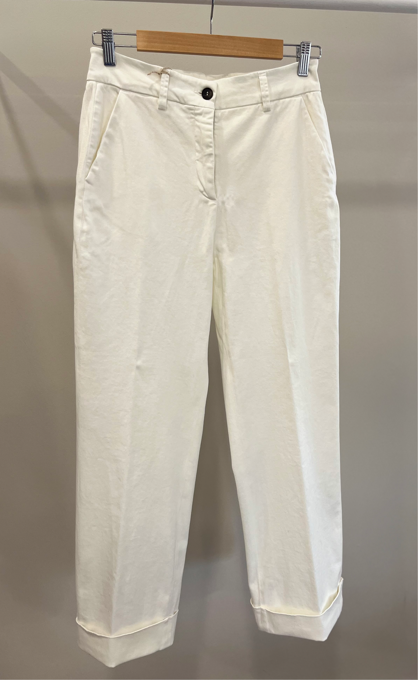 Pantalone Taglio Maschile in Fustagno Leggero