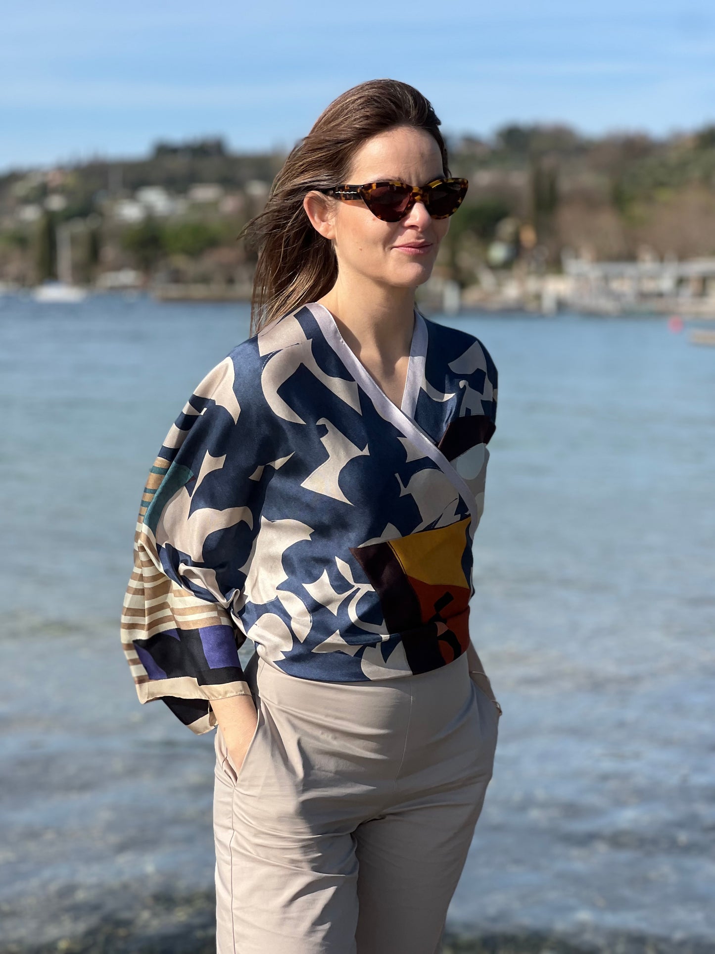 Kimono in pura seta
