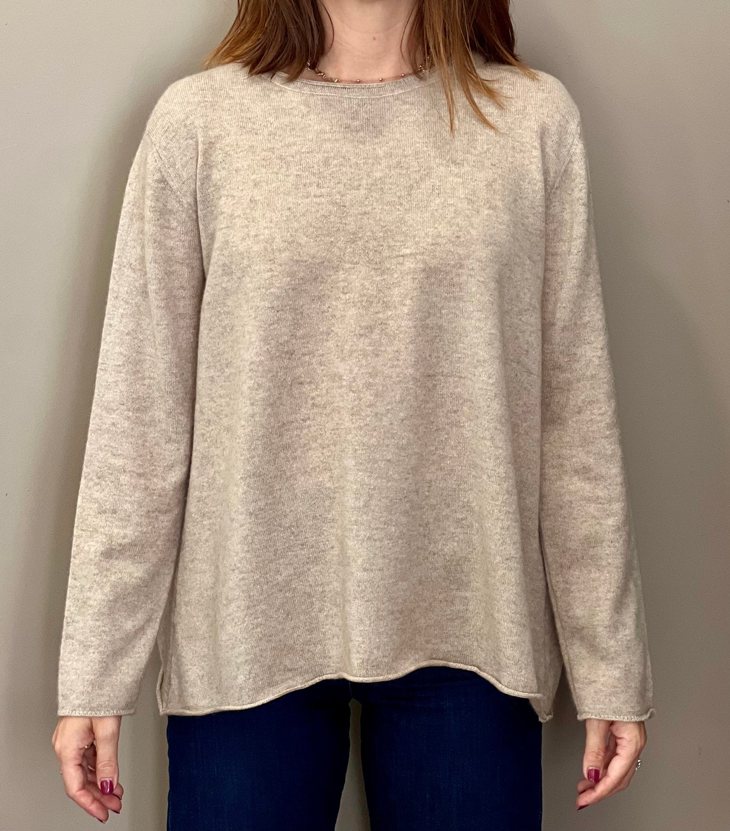 Maglia Svasata in puro Cashmere