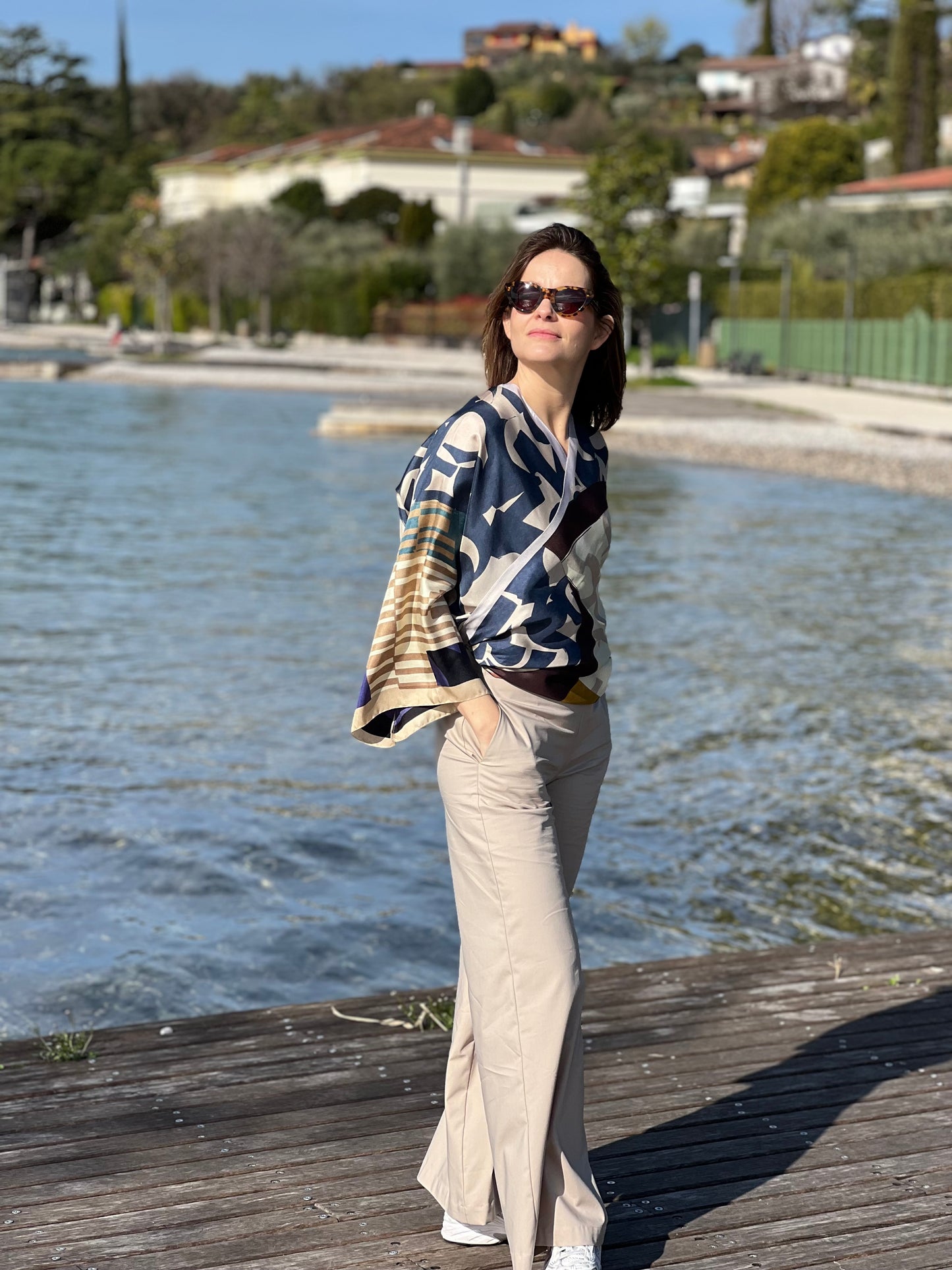 Pantalone Palazzo in Cotone