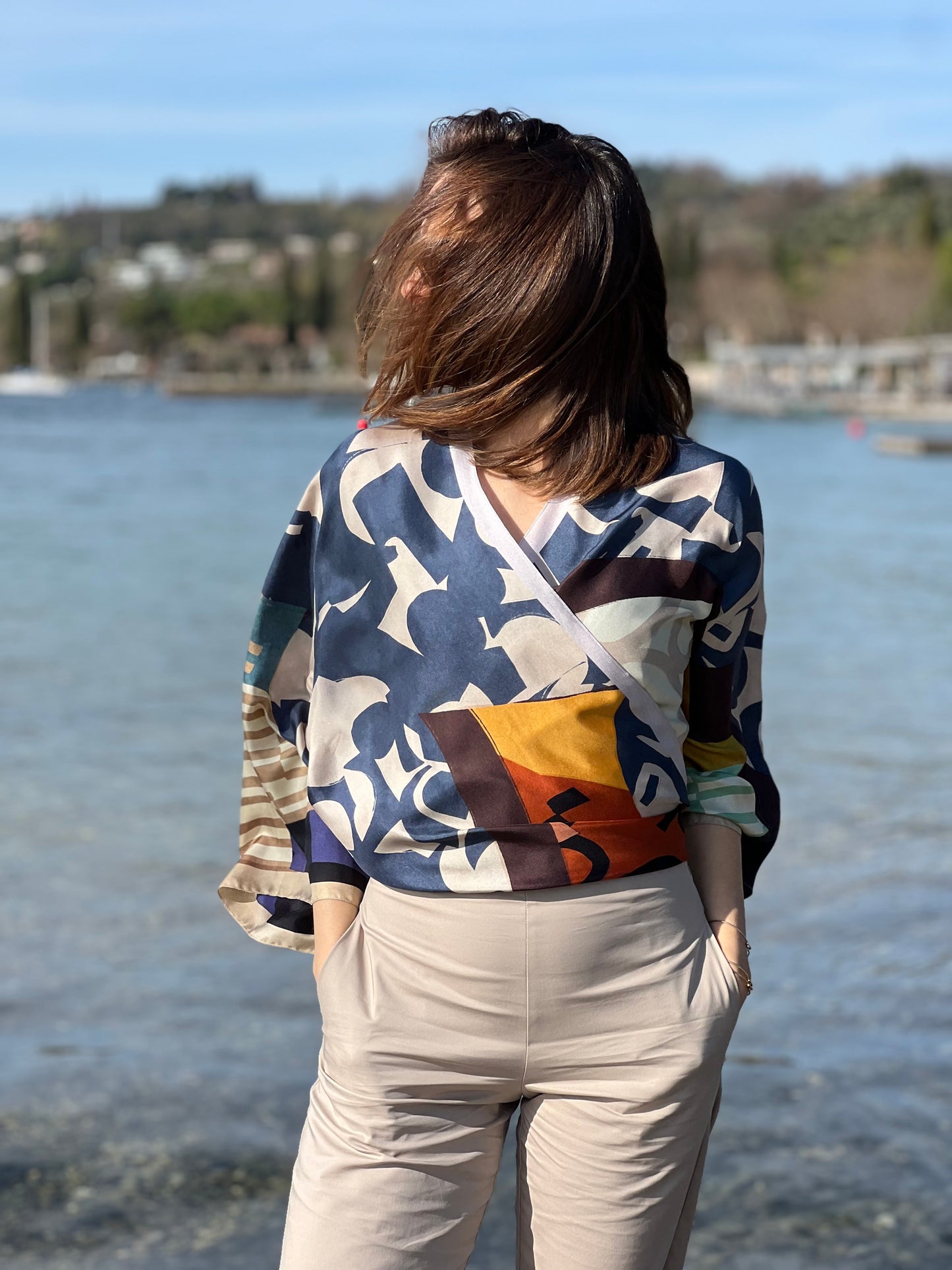 Kimono in pura seta